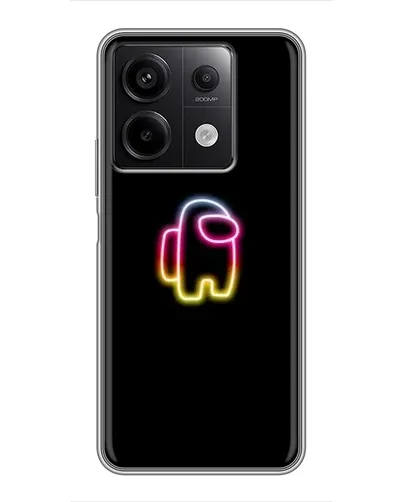 Чехол для Xiaomi Redmi Note 13 (5G) с картинкой «Among Us градиент»