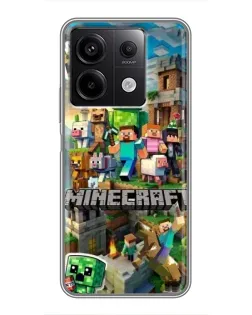 Чехол для Xiaomi Redmi Note 13 (5G) с картинкой «Замок Minecraft» Чехол для Xiaomi Redmi Note 13 (5G) с картинкой «Замок Minecraft»
