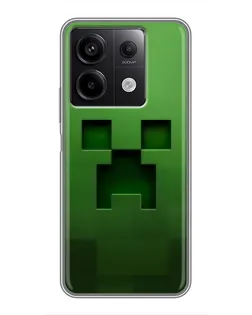 Чехол для Xiaomi Redmi Note 13 (5G) с картинкой «Крипер микро-дизайн»