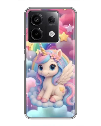 Чехол для Xiaomi Redmi Note 13 (5G) с картинкой «Маленький единорог»