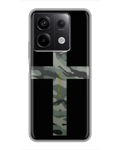Чехол для Xiaomi Redmi Note 13 (5G) с картинкой «Милитари Крест»