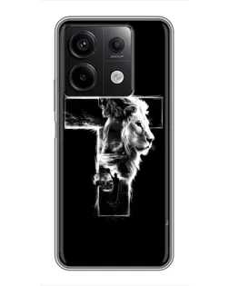 Чохол для Xiaomi Redmi Note 13 (5G) з картинкою «Сяючий хрест Jesus» Чохол для Xiaomi Redmi Note 13 (5G) з картинкою «Сяючий хрест Jesus»