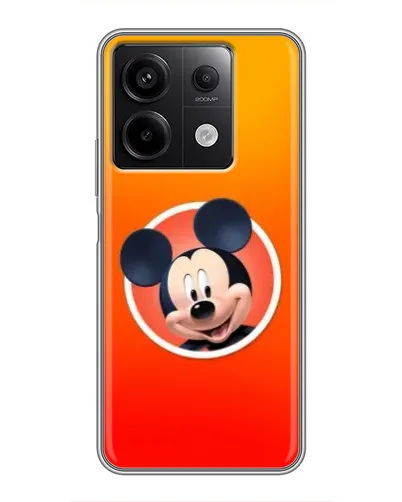 Чехол для Xiaomi Redmi Note 13 (5G) с картинкой «Mickey в круге»