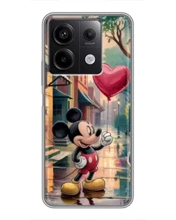 Чехол для Xiaomi Redmi Note 13 (5G) с картинкой «Микки и шарик-сердце» Чехол для Xiaomi Redmi Note 13 (5G) с картинкой «Микки и шарик-сердце»