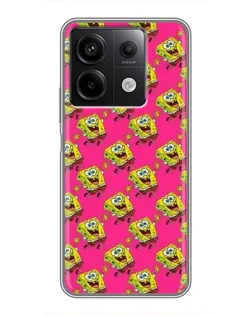 Чехол для Xiaomi Redmi Note 13 (5G) с картинкой «Розовый паттерн» Чехол для Xiaomi Redmi Note 13 (5G) с картинкой «Розовый паттерн»