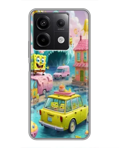 Чехол для Xiaomi Redmi Note 13 (5G) с картинкой «Монстр-трак приключения»