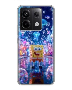 Чехол для Xiaomi Redmi Note 13 (5G) с картинкой «Неоновый океан»