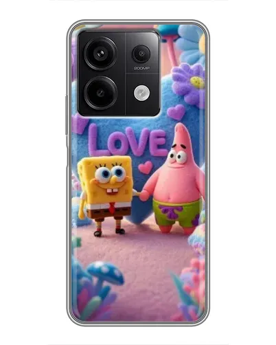 Чохол для Xiaomi Redmi Note 13 (5G) з картинкою «Губка Боб Патрік» Чохол для Xiaomi Redmi Note 13 (5G) з картинкою «Губка Боб Патрік»