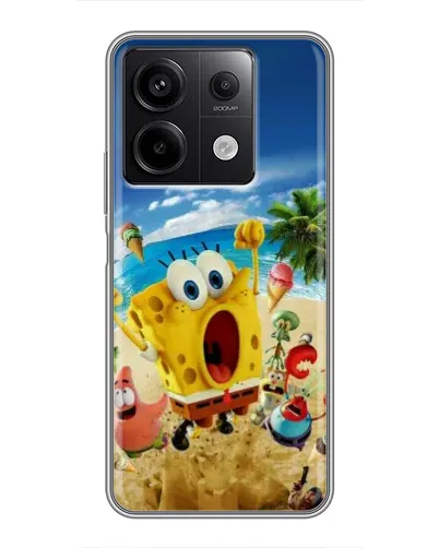 Чехол для Xiaomi Redmi Note 13 (5G) с картинкой «Развлечения на пляже»