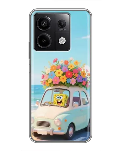 Чехол для Xiaomi Redmi Note 13 (5G) с картинкой «Автомобильное путешествие»