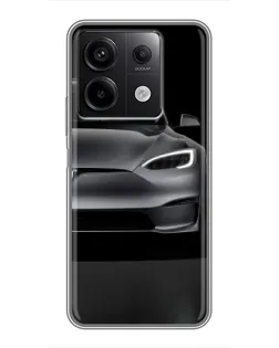 Чехол для Xiaomi Redmi Note 13 (5G) с картинкой «Tesla Model S Look» Чехол для Xiaomi Redmi Note 13 (5G) с картинкой «Tesla Model S Look»
