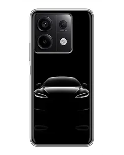 Чехол для Xiaomi Redmi Note 13 (5G) с картинкой «Силуэт Tesla Night» Чехол для Xiaomi Redmi Note 13 (5G) с картинкой «Силуэт Tesla Night»