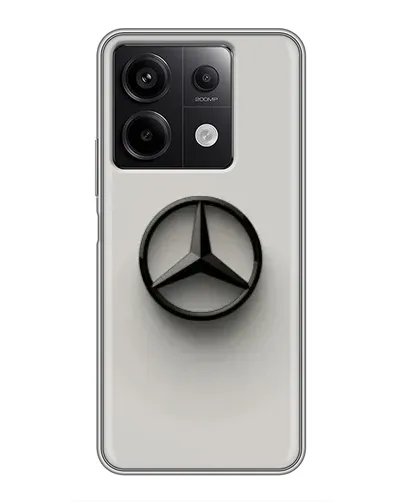 Чехол для Xiaomi Redmi Note 13 (5G) с картинкой «Mercedes Maybach стиль»