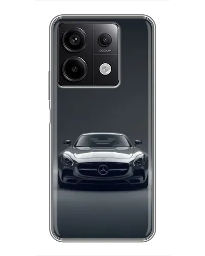 Чохол для Xiaomi Redmi Note 13 (5G) з картинкою «Mercedes на чорному»