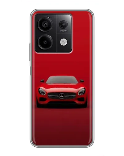 Чохол для Xiaomi Redmi Note 13 (5G) з картинкою «Червоний Mercedes AMG»