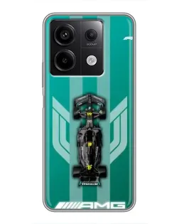 Чехол для Xiaomi Redmi Note 13 (5G) с картинкой «Mercedes AMG Petronas»