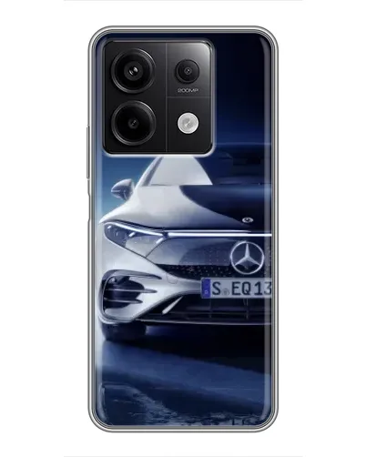 Чехол для Xiaomi Redmi Note 13 (5G) с картинкой «Mercedes EQ — будущее»