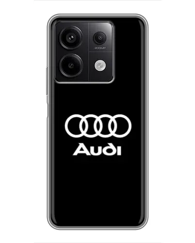 Чехол для Xiaomi Redmi Note 13 (5G) с картинкой «Классическое лого Audi»