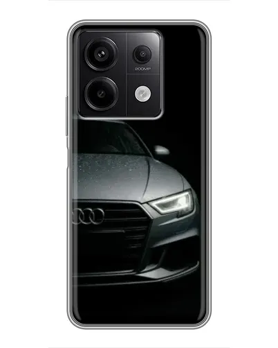 Чехол для Xiaomi Redmi Note 13 (5G) с картинкой «Audi — детализация кузова»