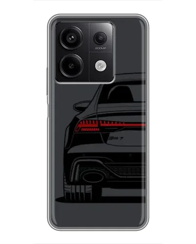Чехол для Xiaomi Redmi Note 13 (5G) с картинкой «Задняя часть Audi — арт»