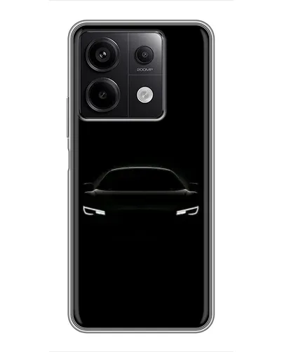 Чехол для Xiaomi Redmi Note 13 (5G) с картинкой «Взгляд Audi в темноте»