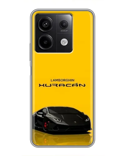 Чехол для Xiaomi Redmi Note 13 (5G) с картинкой «Lamborghini Huracan черный»