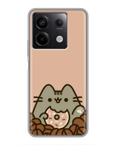 Чехол для Xiaomi Redmi Note 13 (5G) с картинкой «Кофейный Пушин»