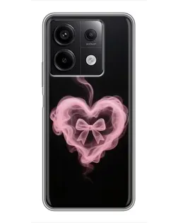 Чехол для Xiaomi Redmi Note 13 (5G) с картинкой «Дымчатое сердце» Чехол для Xiaomi Redmi Note 13 (5G) с картинкой «Дымчатое сердце»