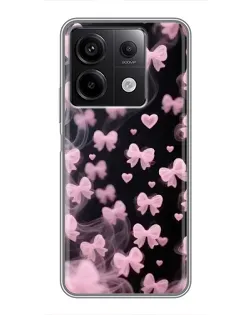 Чехол для Xiaomi Redmi Note 13 (5G) с картинкой «Неоновое кружево»