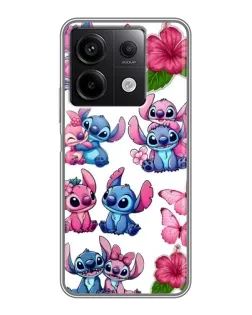 Чохол для Xiaomi Redmi Note 13 (5G) з картинкою «Стікери Stitch та Angel» Чохол для Xiaomi Redmi Note 13 (5G) з картинкою «Стікери Stitch та Angel»