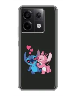 Чохол для Xiaomi Redmi Note 13 (5G) з картинкою «Анжел цілує Стіча» Чохол для Xiaomi Redmi Note 13 (5G) з картинкою «Анжел цілує Стіча»