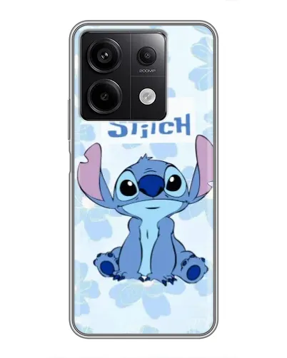 Чохол для Xiaomi Redmi Note 13 (5G) з картинкою «Stitch серед квітів» Чохол для Xiaomi Redmi Note 13 (5G) з картинкою «Stitch серед квітів»
