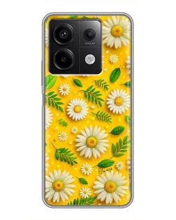 Чехол для Xiaomi Redmi Note 13 (5G) с картинкой «Ромашковое солнце» Чехол для Xiaomi Redmi Note 13 (5G) с картинкой «Ромашковое солнце»