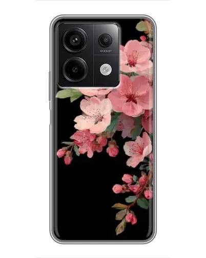 Чехол для Xiaomi Redmi Note 13 (5G) с картинкой «Розовая ветка сакуры»