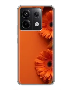 Чехол для Xiaomi Redmi Note 13 (5G) с картинкой «Оранжевые герберы» Чехол для Xiaomi Redmi Note 13 (5G) с картинкой «Оранжевые герберы»