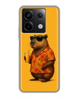 Чехол для Xiaomi Redmi Note 13 (5G) с картинкой «Капибара на отдыхе» Чехол для Xiaomi Redmi Note 13 (5G) с картинкой «Капибара на отдыхе»
