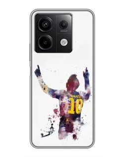 Чехол для Xiaomi Redmi Note 13 (5G) с картинкой «Messi Barca» Чехол для Xiaomi Redmi Note 13 (5G) с картинкой «Messi Barca»