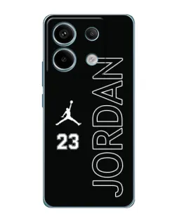 Чехол для Xiaomi Redmi Note 13 Pro (5G) с картинкой «Jordan Vertical»