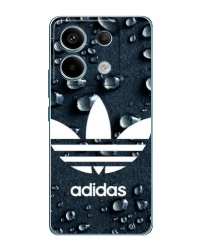 Чехол для Xiaomi Redmi Note 13 Pro (5G) с картинкой «Adidas Trefoil Blue»