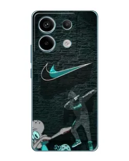 Чехол для Xiaomi Redmi Note 13 Pro (5G) с картинкой «Спортивный арт Nike»