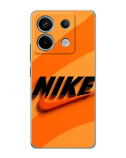 Чехол для Xiaomi Redmi Note 13 Pro (5G) с картинкой «Оранжевый драйв Nike»