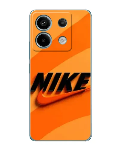 Чехол для Xiaomi Redmi Note 13 Pro (5G) с картинкой «Оранжевый драйв Nike»