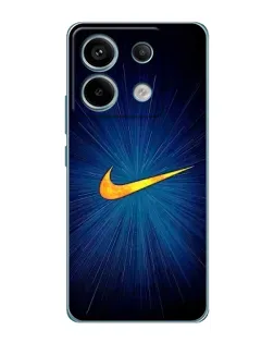Чехол для Xiaomi Redmi Note 13 Pro (5G) с картинкой «Синий пульс Nike» Чехол для Xiaomi Redmi Note 13 Pro (5G) с картинкой «Синий пульс Nike»