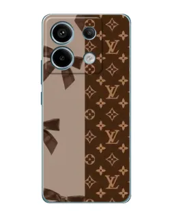 Чехол для Xiaomi Redmi Note 13 Pro (5G) с картинкой «Louis Vuitton — банты»