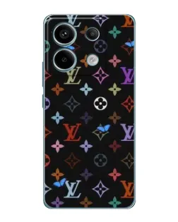 Чехол для Xiaomi Redmi Note 13 Pro (5G) с картинкой «Цветная монограмма LV»