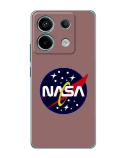Чехол для Xiaomi Redmi Note 13 Pro (5G) с картинкой «NASA — ретро космос»