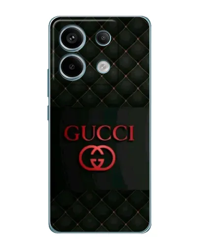 Чехол для Xiaomi Redmi Note 13 Pro (5G) с картинкой «Gucci — стеганый черный»