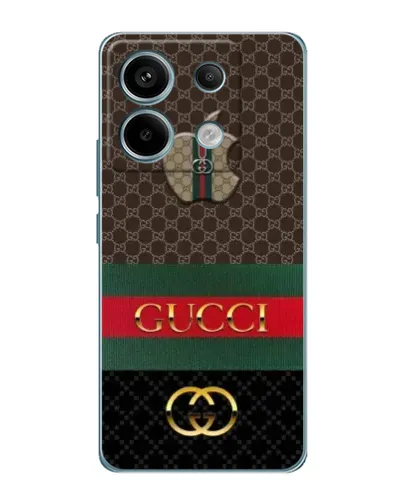 Чехол для Xiaomi Redmi Note 13 Pro (5G) с картинкой «Gucci — брендированный десерт»