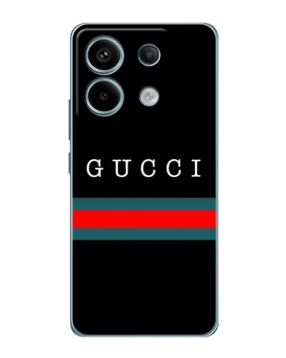 Чехол для Xiaomi Redmi Note 13 Pro (5G) с картинкой «Gucci — красный пояс»