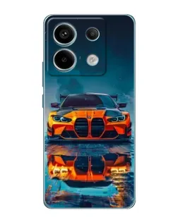Чохол для Xiaomi Redmi Note 13 Pro (5G) з картинкою «BMW — золота емблема»